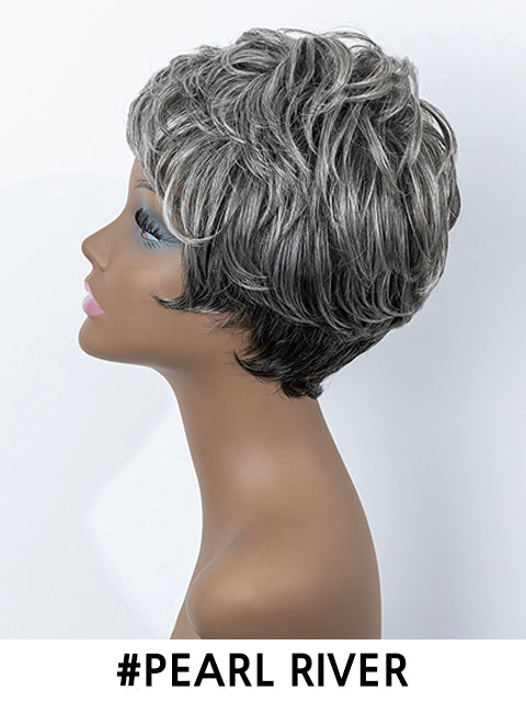 Femi Collection MS. Granny Collection 100% Premium fiber DEBBI Wig