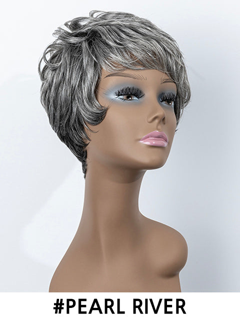 Femi Collection MS. Granny Collection 100% Premium fiber DEBBI Wig