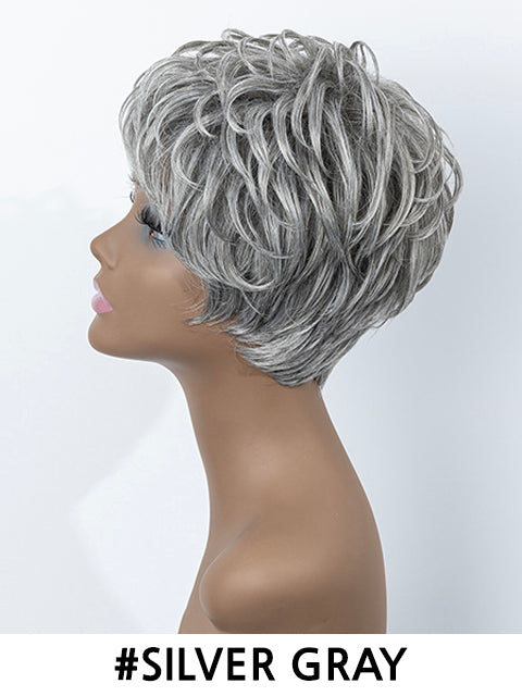 Femi Collection MS. Granny Collection 100% Premium fiber DEBBI Wig