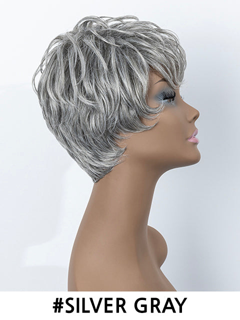 Femi Collection MS. Granny Collection 100% Premium fiber DEBBI Wig
