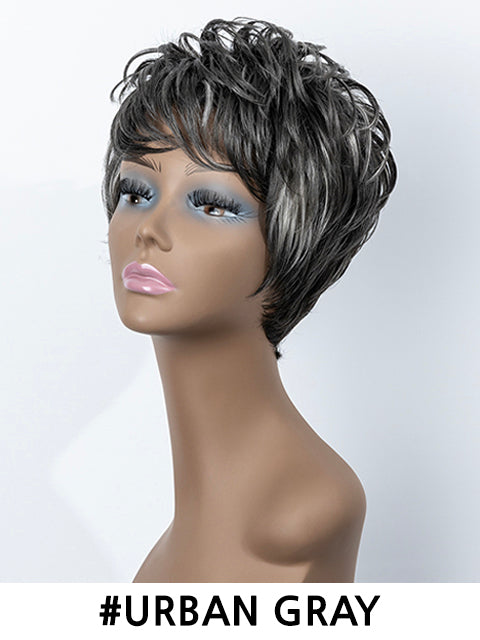 Femi Collection MS. Granny Collection 100% Premium fiber DEBBI Wig