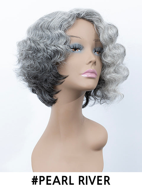 Femi Collection Ms Granny Premium Synthetic Deep Part Wig - BELLA