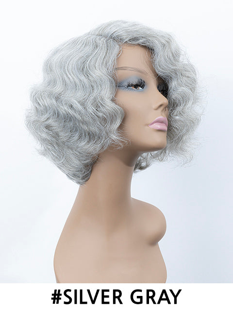 Femi Collection Ms Granny Premium Synthetic Deep Part Wig - BELLA