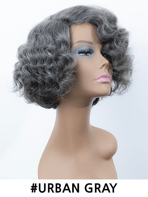 Femi Collection Ms Granny Premium Synthetic Deep Part Wig - BELLA