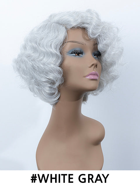 Femi Collection Ms Granny Premium Synthetic Deep Part Wig - BELLA