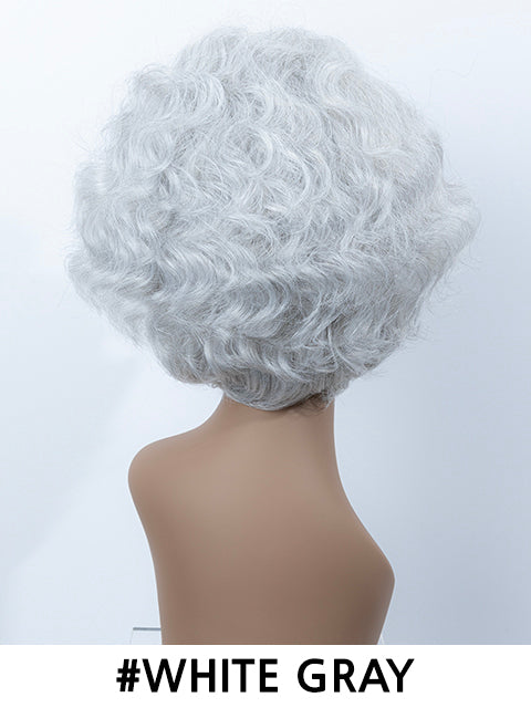 Femi Collection Ms Granny Premium Synthetic Deep Part Wig - BELLA