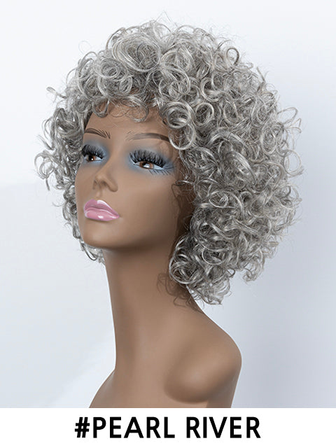 Femi Collection MS. Granny Collection 100% Premium fiber ESTHER Wig