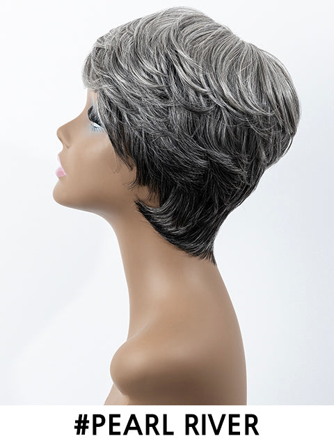 Femi Collection MS. Granny Collection 100% Premium fiber LINDA Wig