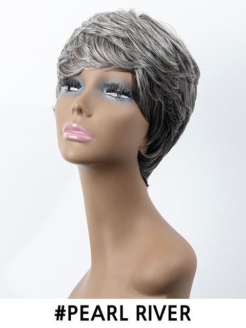 Femi Collection MS. Granny Collection 100% Premium fiber LINDA Wig