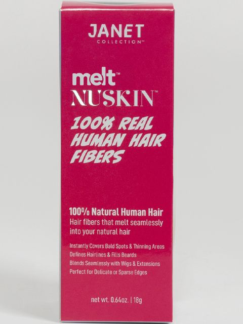 Janet collection Melt NUSKIN 100% Human Hair Fibers (18g)