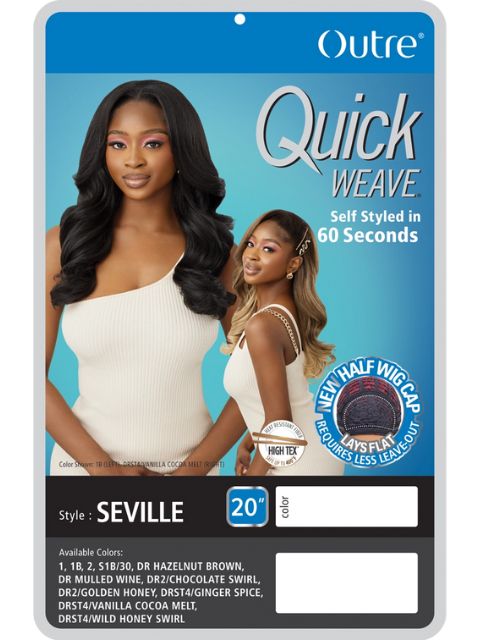 Outre Quick Weave Half Wig -SEVILLE