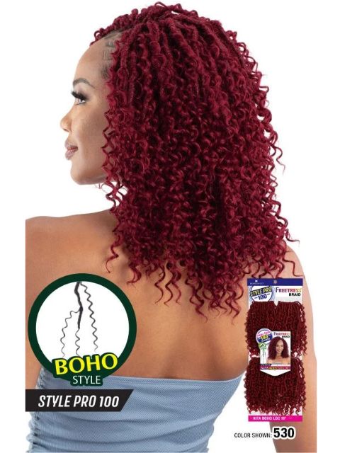 Shake N Go FreeTress Braid Style Pro 100- NITA BOHO LOC 10"