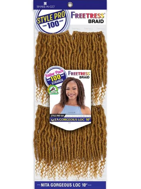 Shake N Go FreeTress Braid Style Pro 100- NITA GORGEOUS LOC 10"