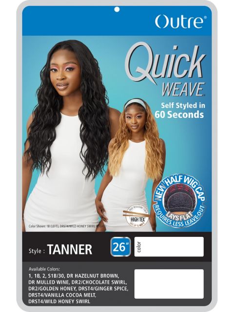 Outre Quick Weave Half Wig -TANNER