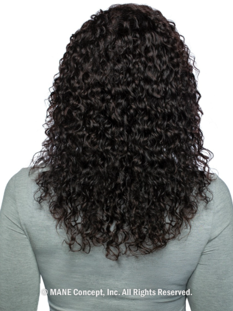 Mane Concept 11A 100% Unprocessed Human Hair Trill 13x4 HD Glueless Lace Wig - TRE2132 WATER WAVE 18"
