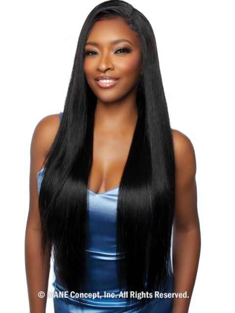 Mane Concept 100% Unprocessed Human Hair Skinlike 11A 13x4 HD Lace Front Wig - TRS2101 STRAIGHT 34"