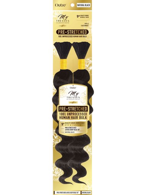 Outre Mytresses Gold Label 100% Unprocessed Human Hair LOOSE DEEP Bulk 18"