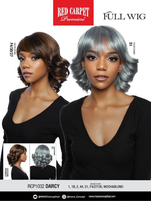 Mane Concept Red Carpet Full Wig - RCP1032 DARCY