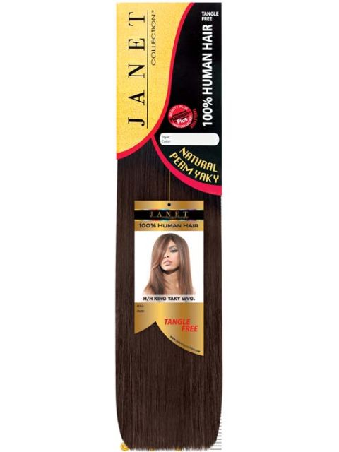 Janet Collection Human Hair KING YAKY Weave