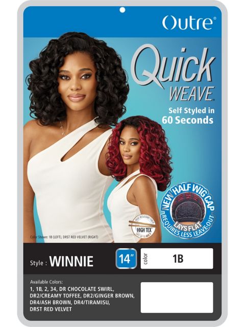 Outre Quick Weave Half Wig - WINNIE