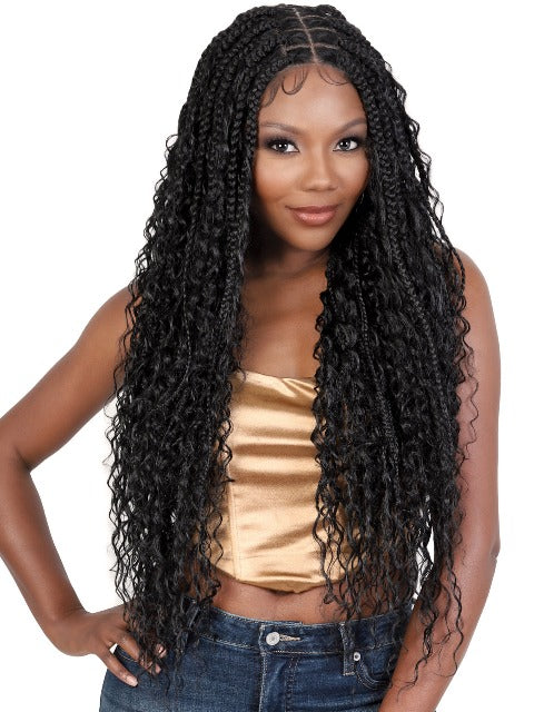 Motown Tress HD Invisible Whole Hand-Tied Lace Wig - WLB.BOHOBX *BFCM