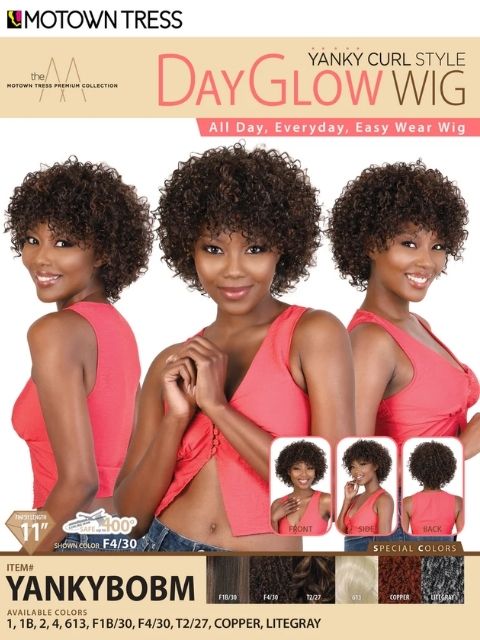 Motown Tress Premium Collection Day Glow Wig - YANKYBOBM