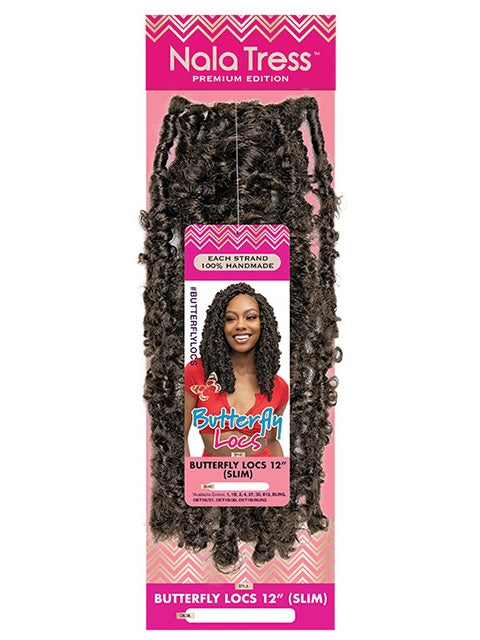 [MULTI PACK DEAL] Janet Collection Nala Tress BUTTERFLY LOCS Crochet Braid 12"(BTFLYL12)- 5 pcs