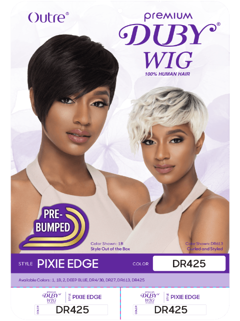Outre Premium Duby Human Hair Wig - PIXIE EDGE