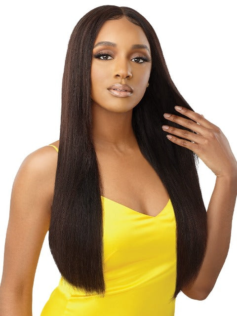 Outre Mytresses Gold Label 100% Unprocessed Human Hair Lace Front Wig - HH-NATURAL STRAIGHT