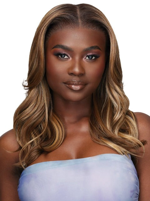 Outre  100% Human Hair Blend Airtied Wig HHB - LOOSE BODY WAVE 18"