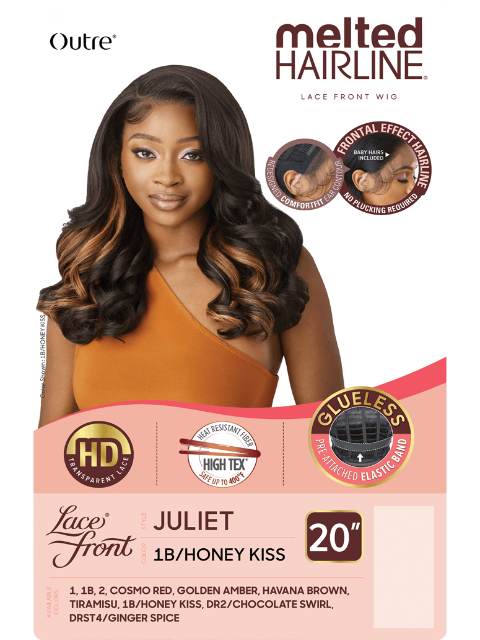 Outre Melted Hairline Premium Synthetic Glueless HD Lace Front Wig - JULIET