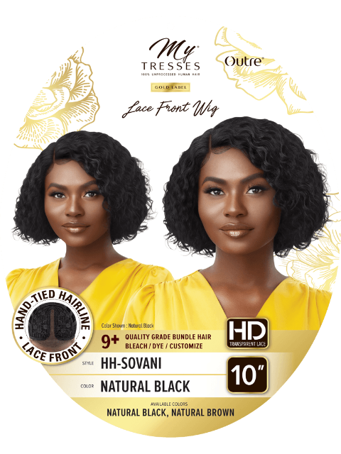 Outre Mytresses Gold Label 100% Unprocessed Human Hair Lace Front Wig - HH-SOVANI