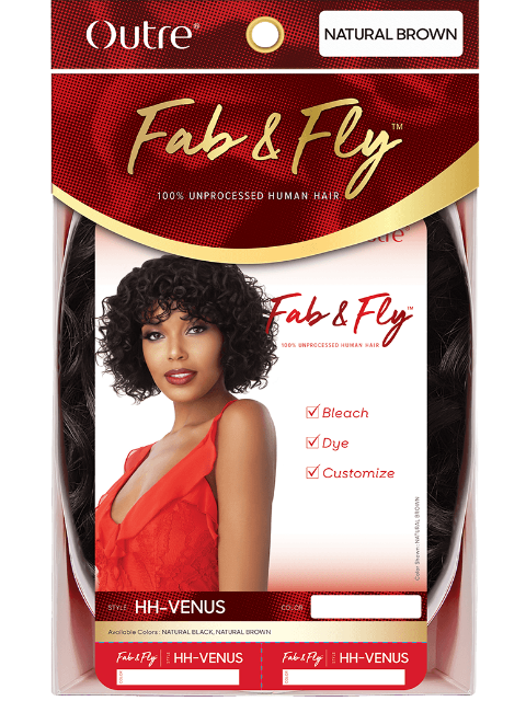 Outre Premium Fab & Fly Human Hair Wig - VENUS