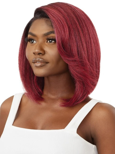 Outre SleekLay Part HD Transparent Deep C Lace Part Wig - RUDY