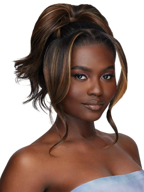 Outre  100% Human Hair Blend Airtied Wig HHB - LOOSE BODY WAVE 18"