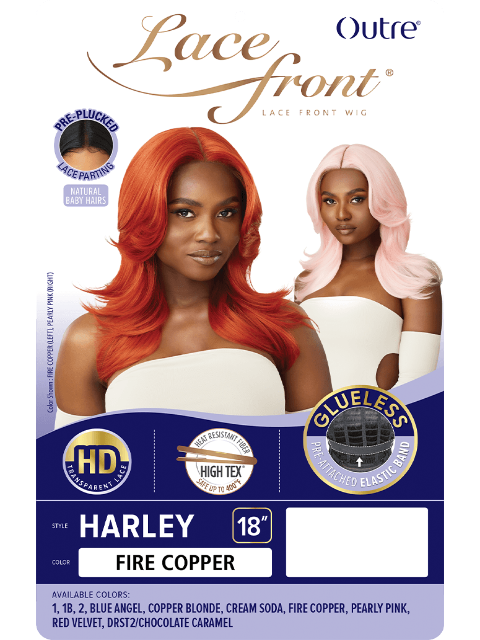 Outre HD Transparent Lace Front Wig - HARLEY