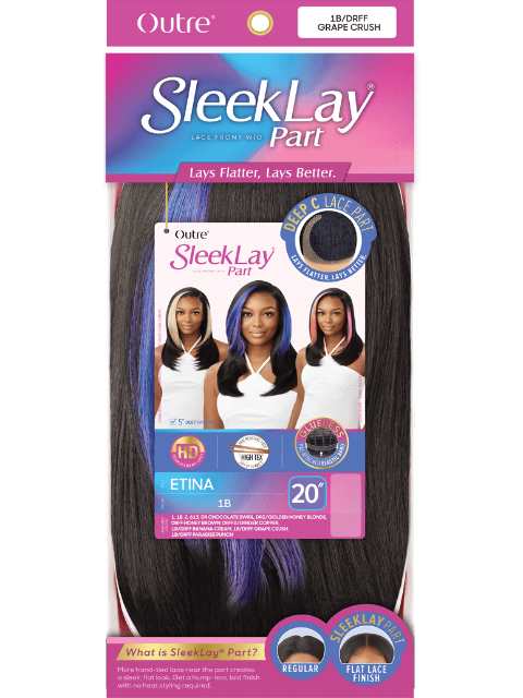 Outre SleekLay Premium Synthetic HD Lace Front Wig - ETINA