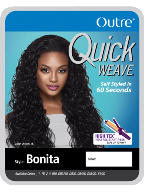 Outre Premium Synthetic Quick Weave Half Wig - BONITA