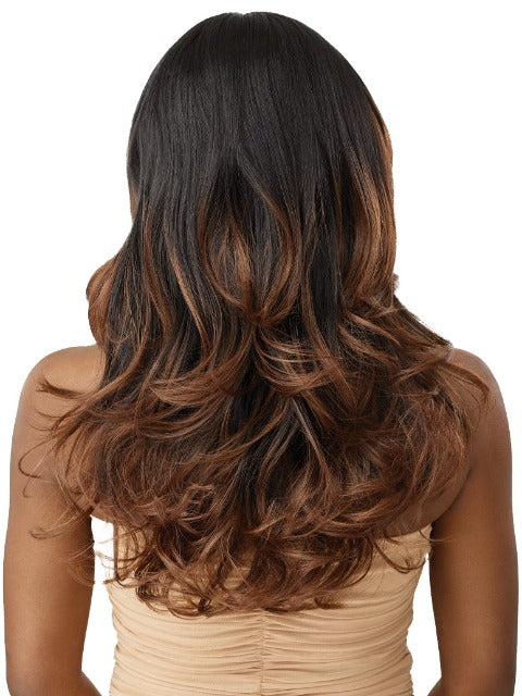 Outre HD Transparent Glueless Lace Front Wig - BRENAE