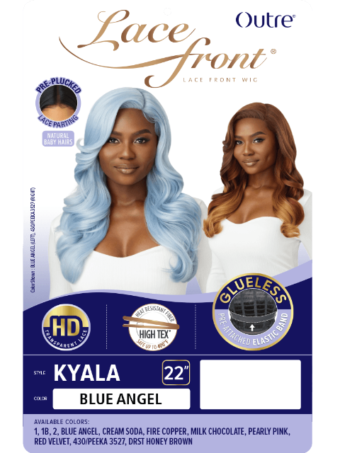 Outre HD Transparent Lace Front Wig - KYALA