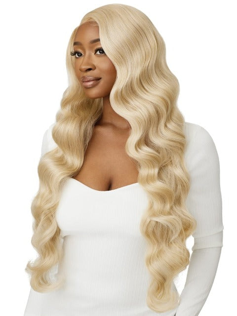 Outre SleekLay Part HD Transparent Deep C Lace Part Wig - KIMARI