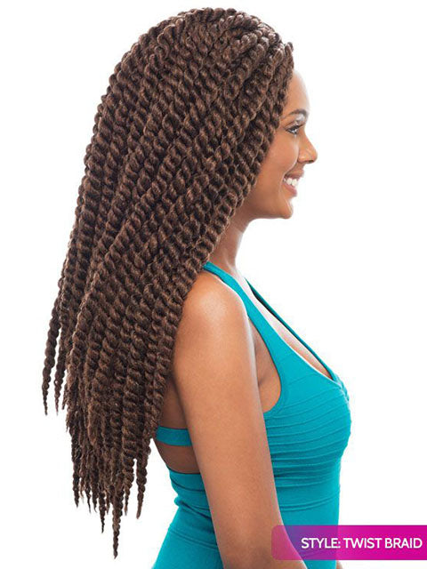 [MULTI PACKS DEAL] Janet Collection Synthetic Havana 2X Mambo Twist Braid 24" -5PCS