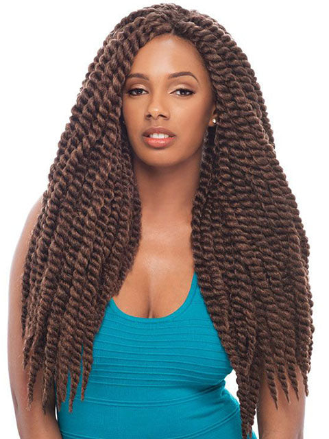 [MULTI PACKS DEAL] Janet Collection Synthetic Havana 2X Mambo Twist Braid 24" -5PCS
