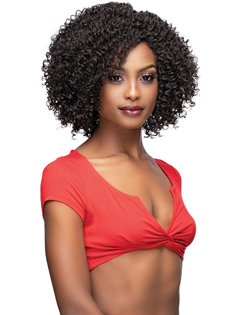Janet Collection Natural Curly Premium Synthetic Wig - NATURAL AFRO NEHA