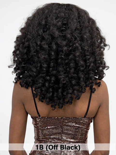 Janet Collection Synthetic Natural Me Deep Part Lace Wig - ZARA *BFCM