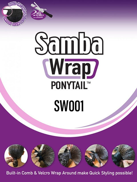 Harlem 125 Samba Wrap Ponytail Drawstring - SW001