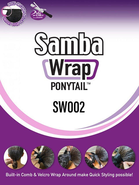 Harlem 125 Samba Wrap Ponytail Drawstring - SW002