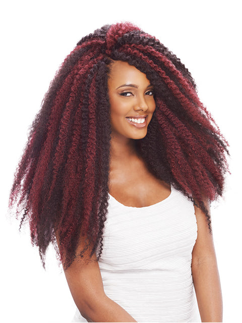 Janet Collection Premium Synthetic Noir 6X AFRO TWIST Braid (6XAMB) *SALE