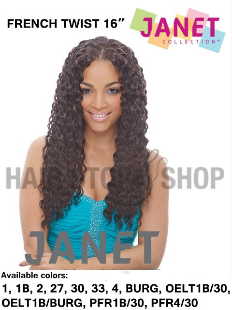 Janet Collection Natural Human Hair ARIA FRENCH TWIST Weave