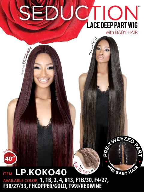 Seduction Synthetic Virgin Remy Touch Wig - LP.KOKO40